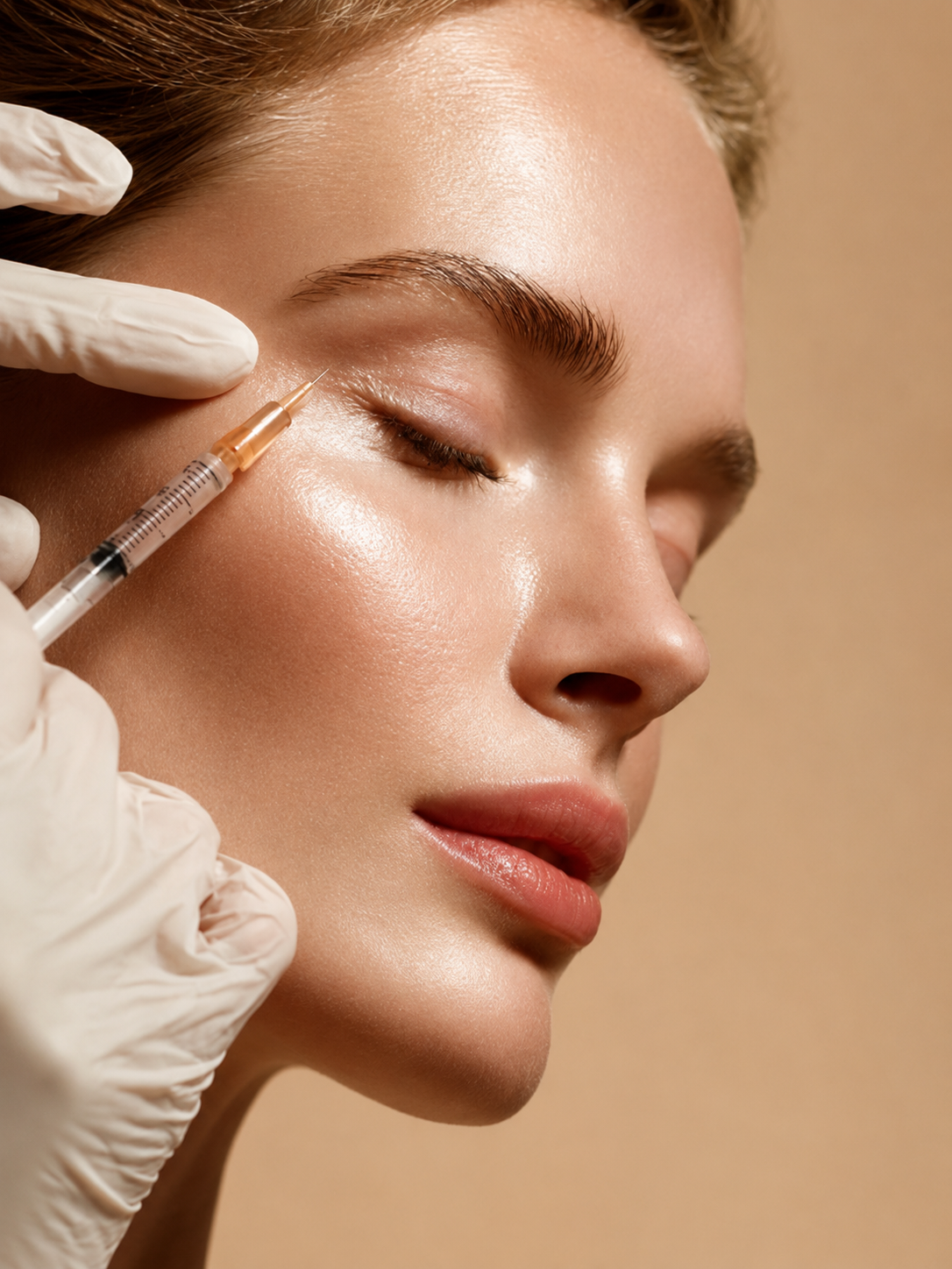 Non-surgical brow lift